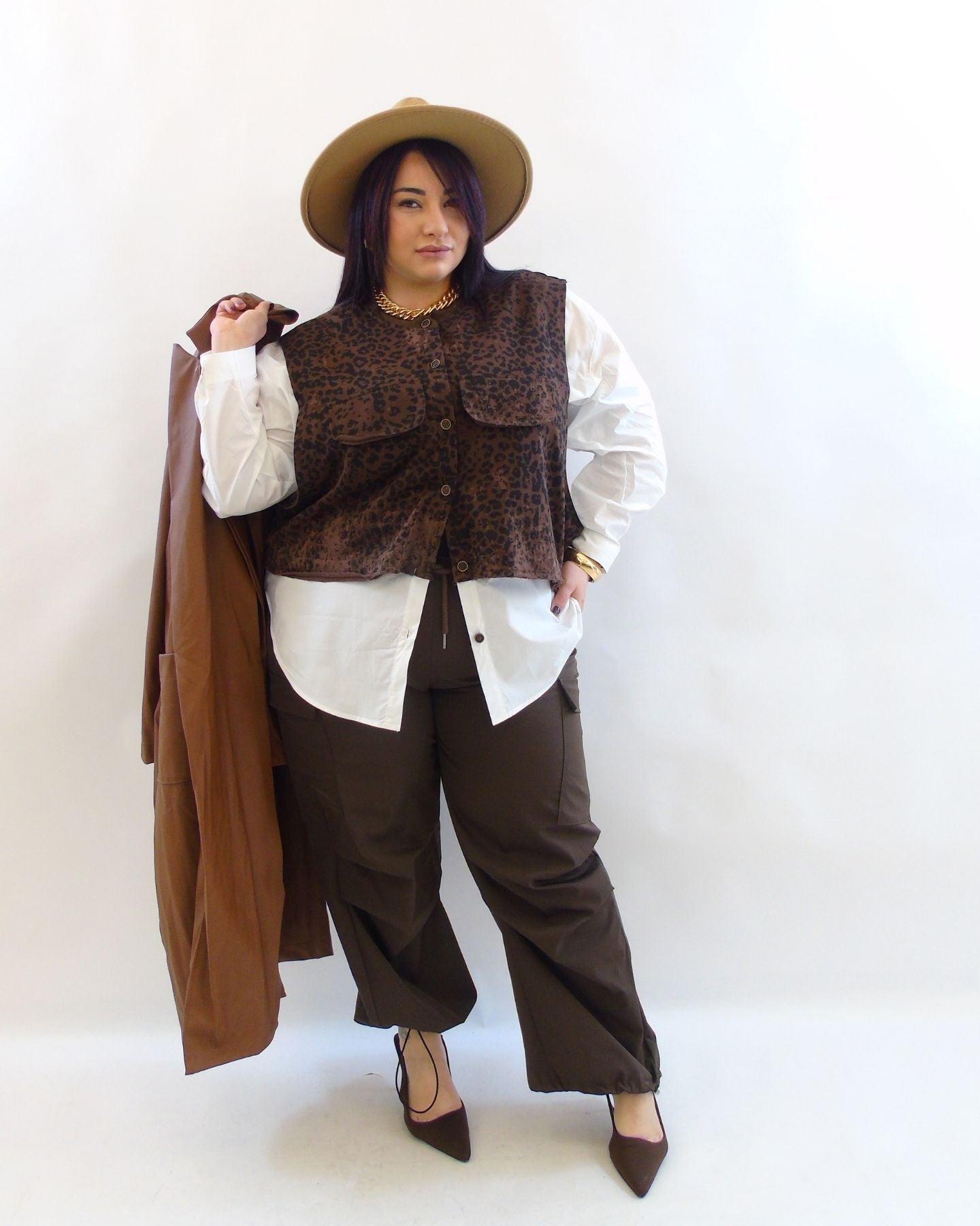 Cargo acetato con tasche 31053