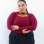 Body con chiusura al collo 10101