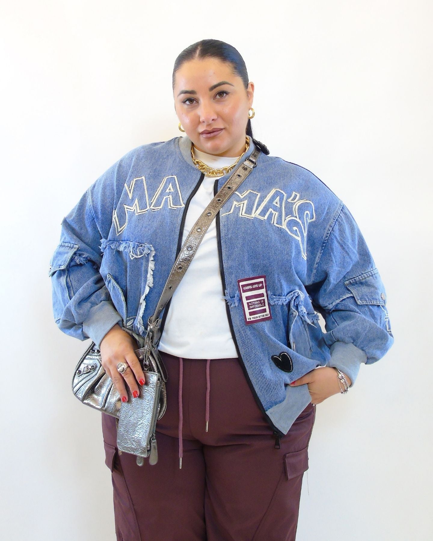 College in denim 9617