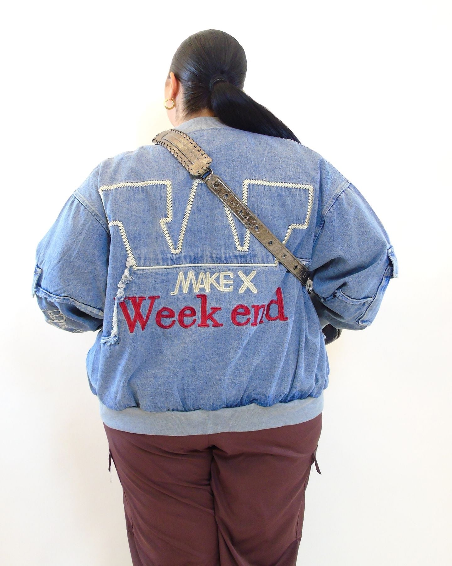College in denim 9617