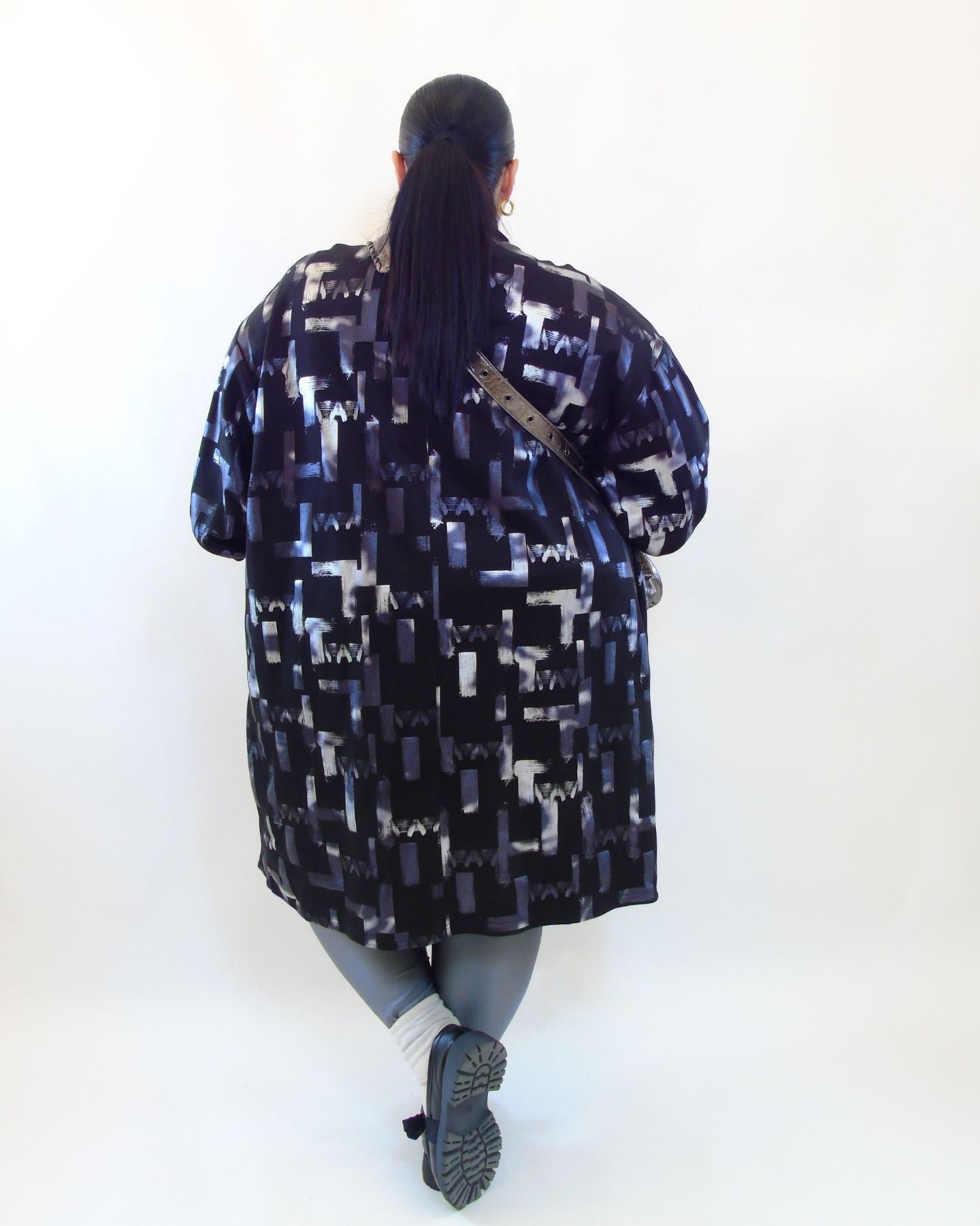 Cardigan in tessuto 64260