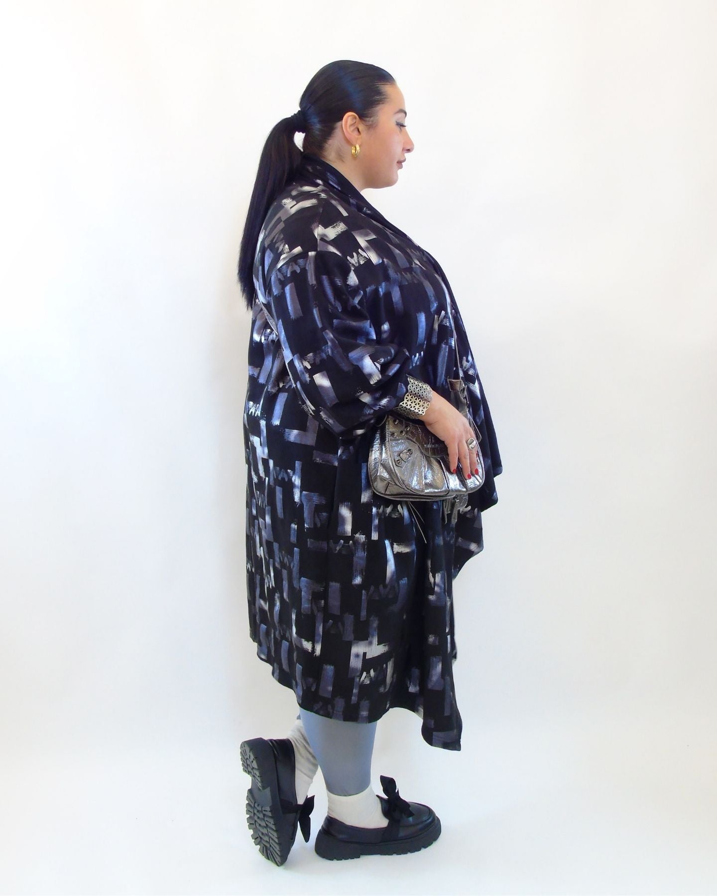 Cardigan in tessuto 64260