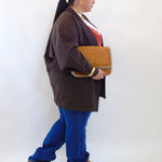 Giacca gessata 87202