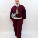 Coordinato con pizzo e brillantini 11331