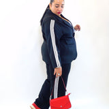 Coordinato con riga laterale 8049