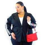 Coordinato con riga laterale 8049