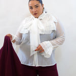 Camicia rouche 28971