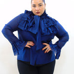 Camicia rouche 28971