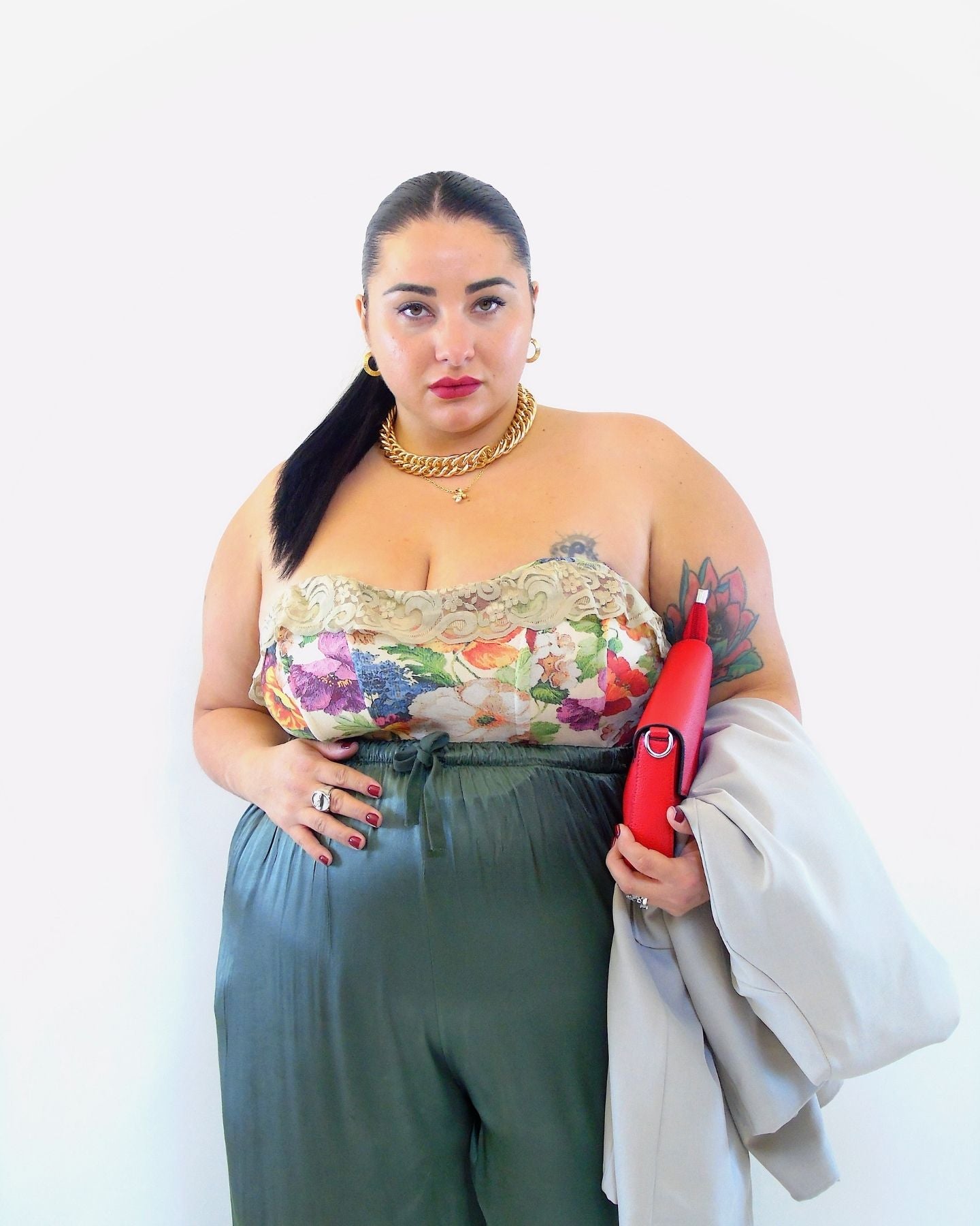 Corpetto floreale 951