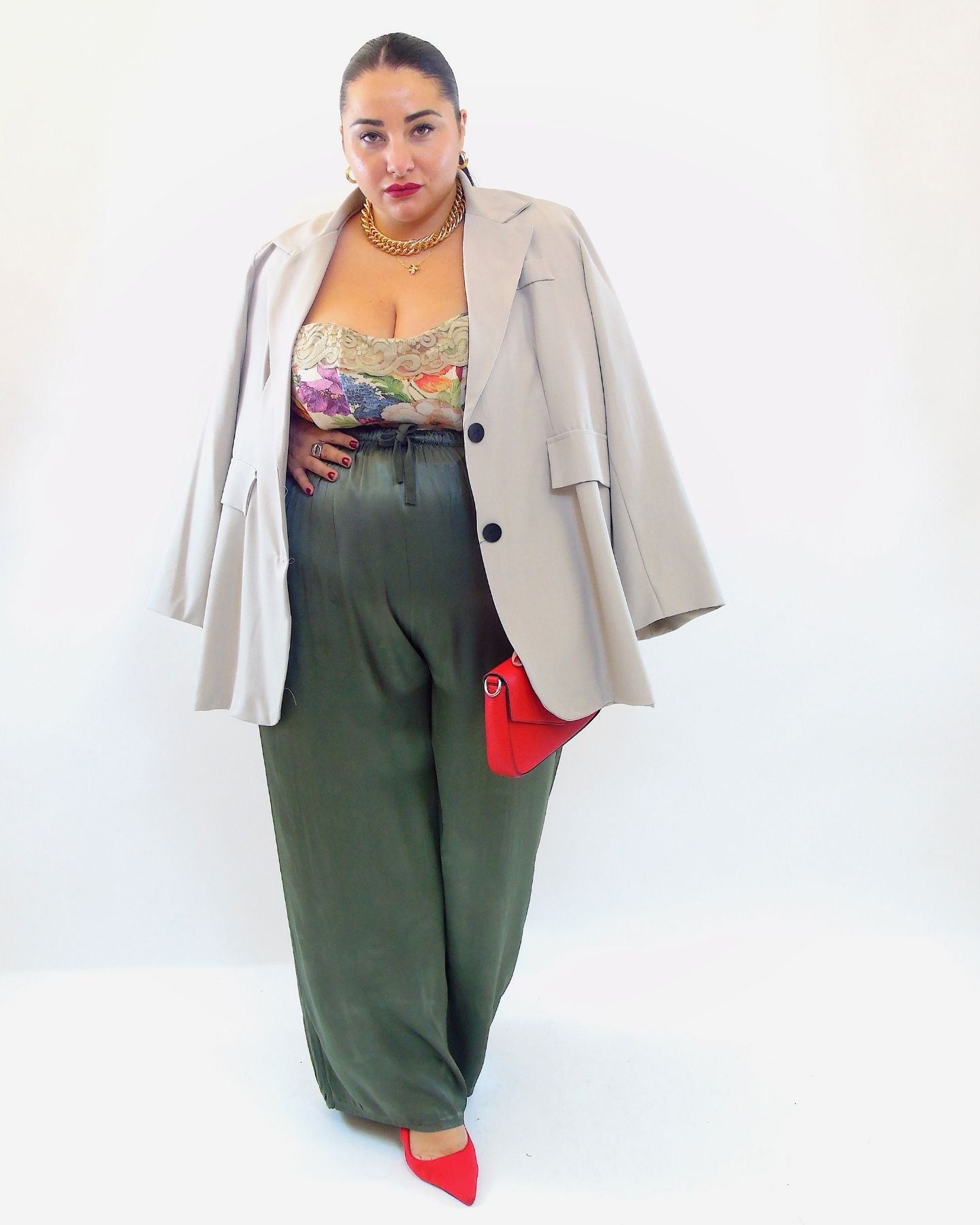 Corpetto floreale 951