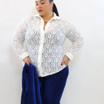 camicia in pizzo 20970