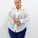 camicia in pizzo 20970