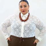 camicia in pizzo 20970