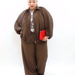 Coordinato ballon con giacca crop 66657