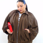 Coordinato ballon con giacca crop 66657