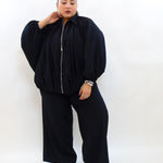 Coordinato ballon con giacca crop 66657