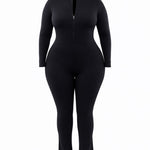 Jumpsuite zip modellante