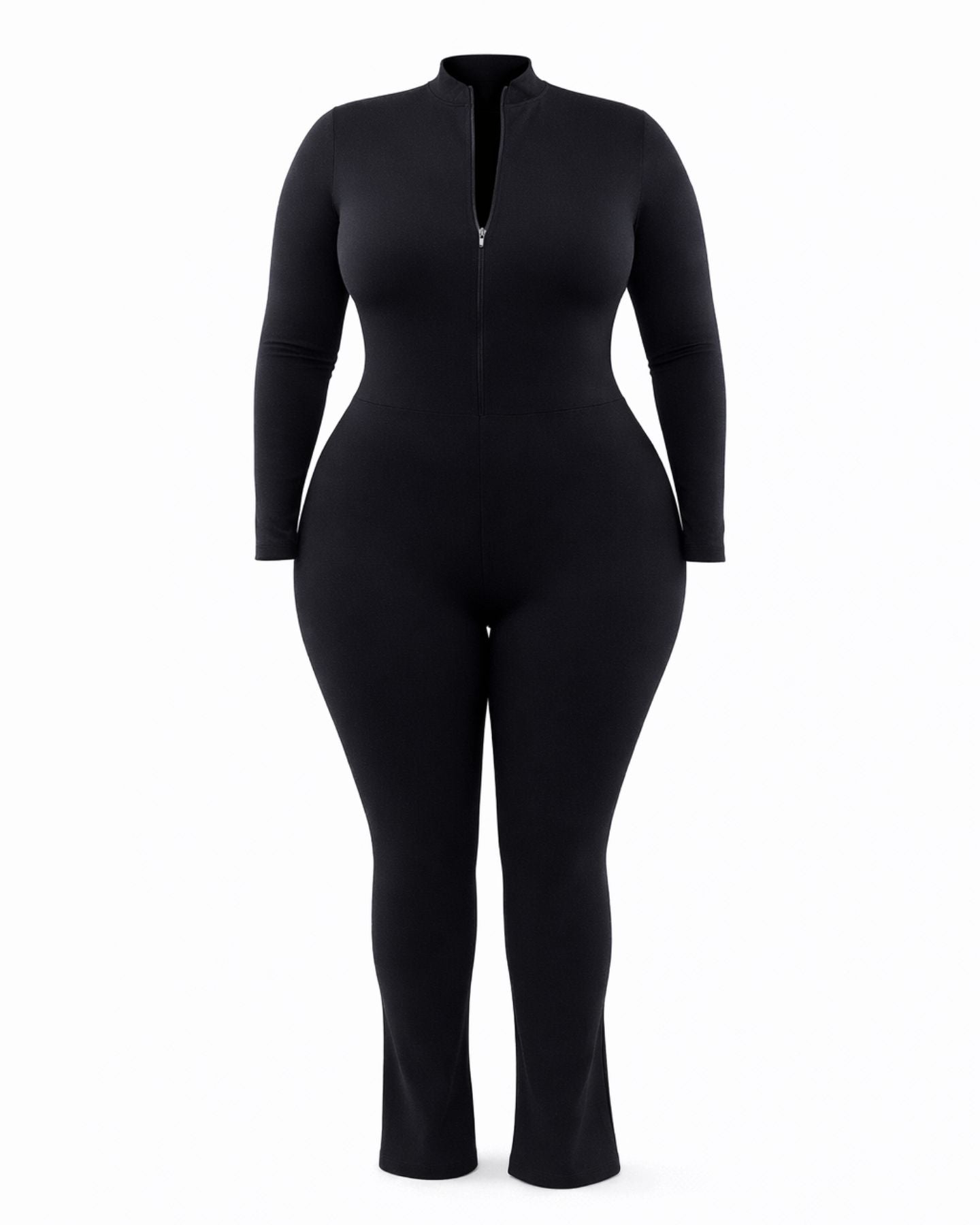 Jumpsuite zip modellante