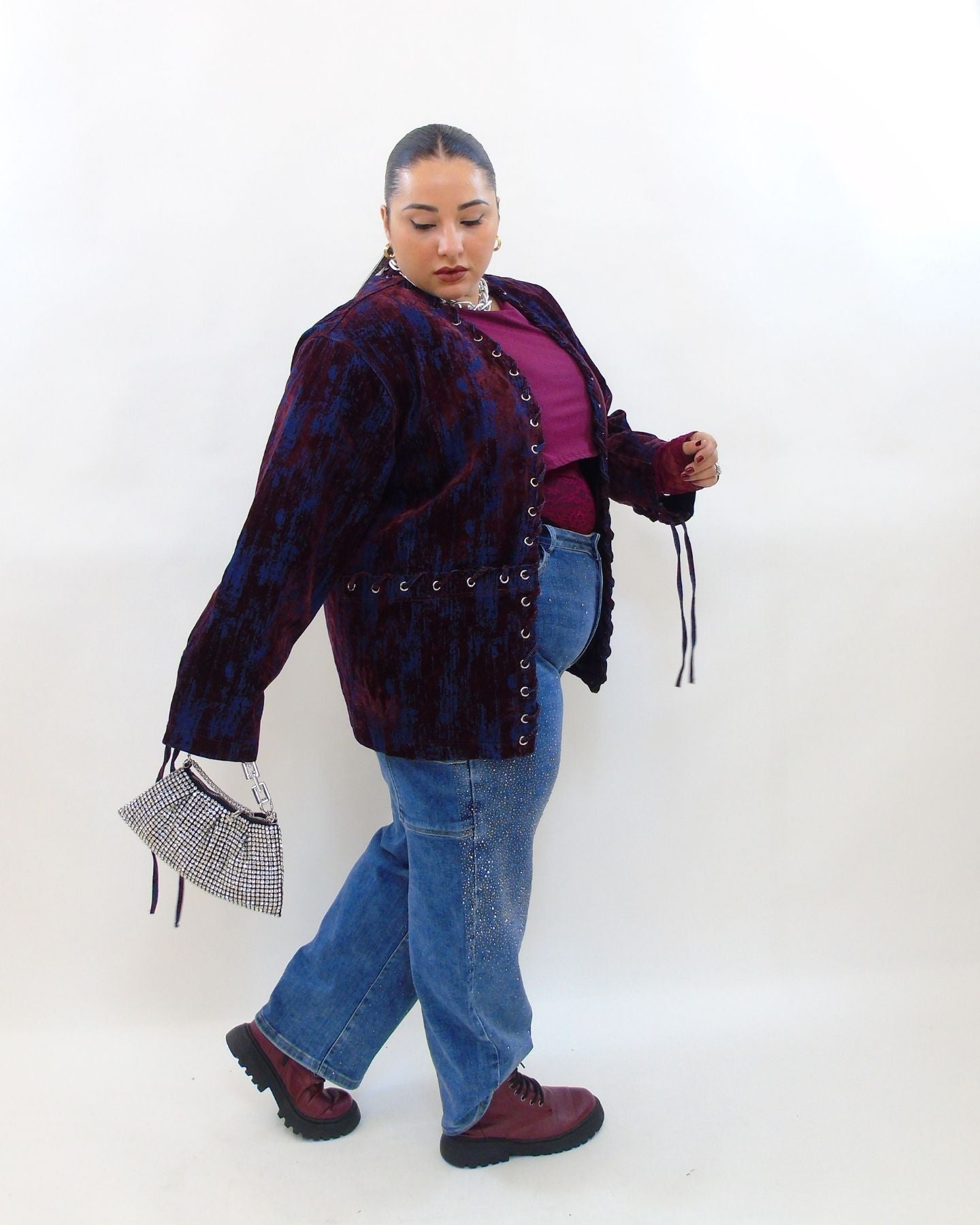 Jeans ballon brillantini 1386