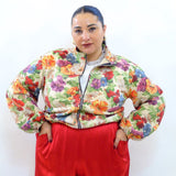 cardigan floreale 8201