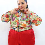 cardigan floreale 8201