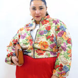 cardigan floreale 8201