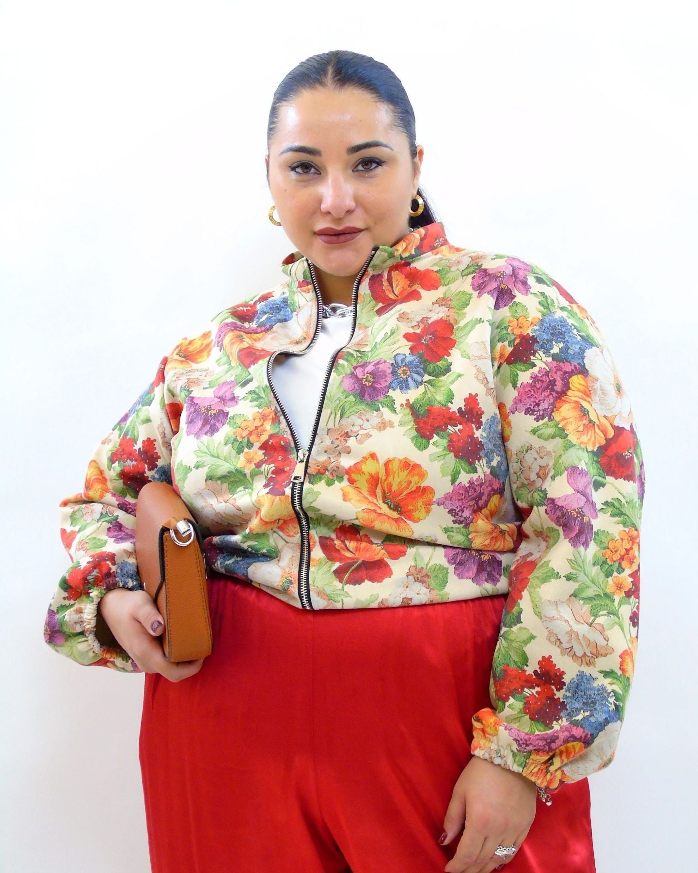 cardigan floreale 8201