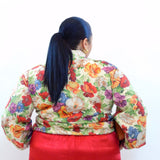 cardigan floreale 8201