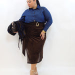 gonna in velluto 25383