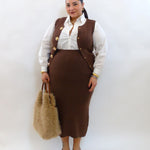 Coordinato con bottoni rosa 266