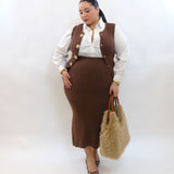 Coordinato con bottoni rosa 266