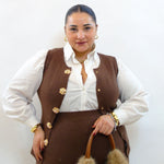 Coordinato con bottoni rosa 266