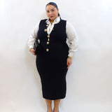 Coordinato con bottoni rosa 266