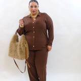 Coordinato con bottoni oro 099