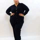 Coordinato con bottoni oro 099