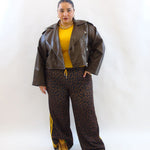 Giubbino simil pelle 6679