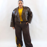 Giubbino simil pelle 6679