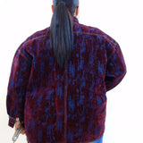 Camicione con bottoni in tessuto sfumato 25474