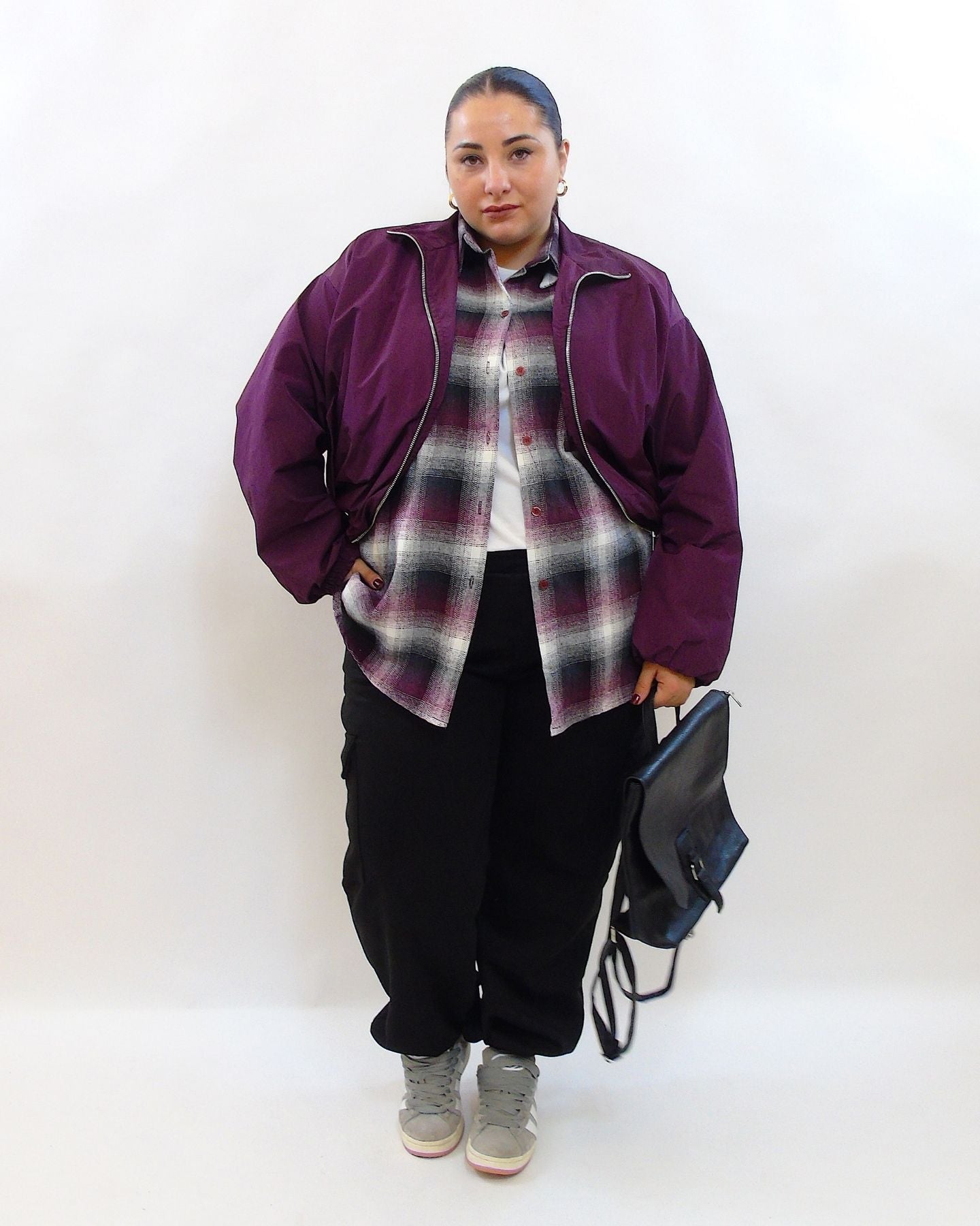 Pantalone cargo tessuto camoscio 5480