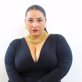 jumpsuite modellante a zampa 5176