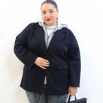 Giacca sportiva con doppio tessuto 71040