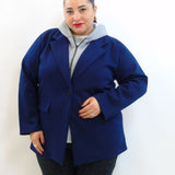 Giacca sportiva con doppio tessuto 71040