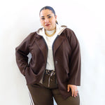 Giacca sportiva con doppio tessuto 71040