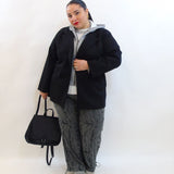 Pantalone con brillantini e strappo 3304