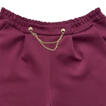 Pantalone sigaretta con spilla removibile 71054