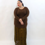 Abito con pizzo sul fondo 5967