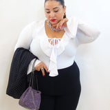 Body con coulisse 10115