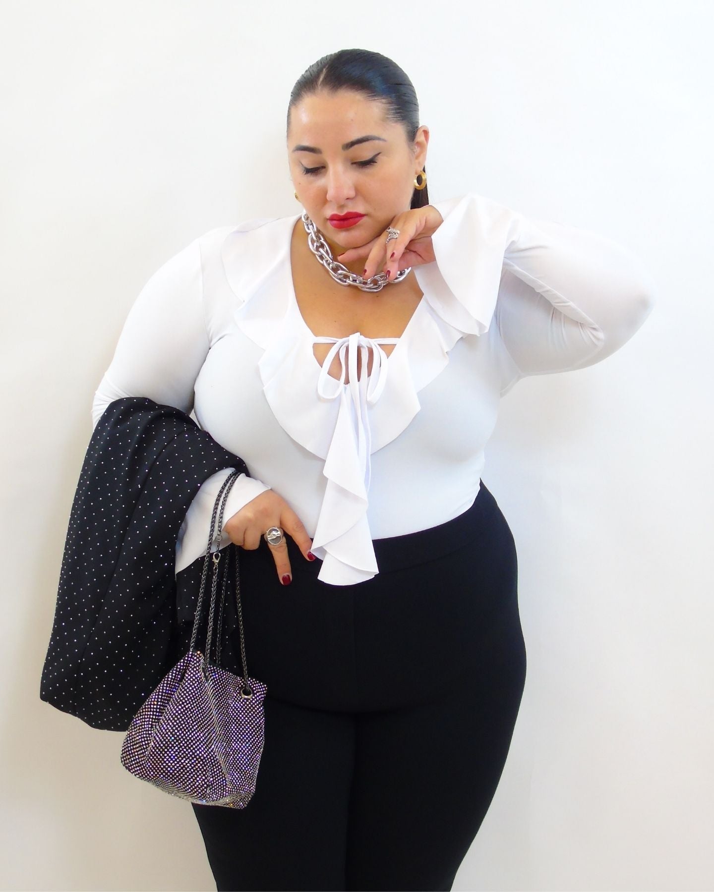 Body con coulisse 10115