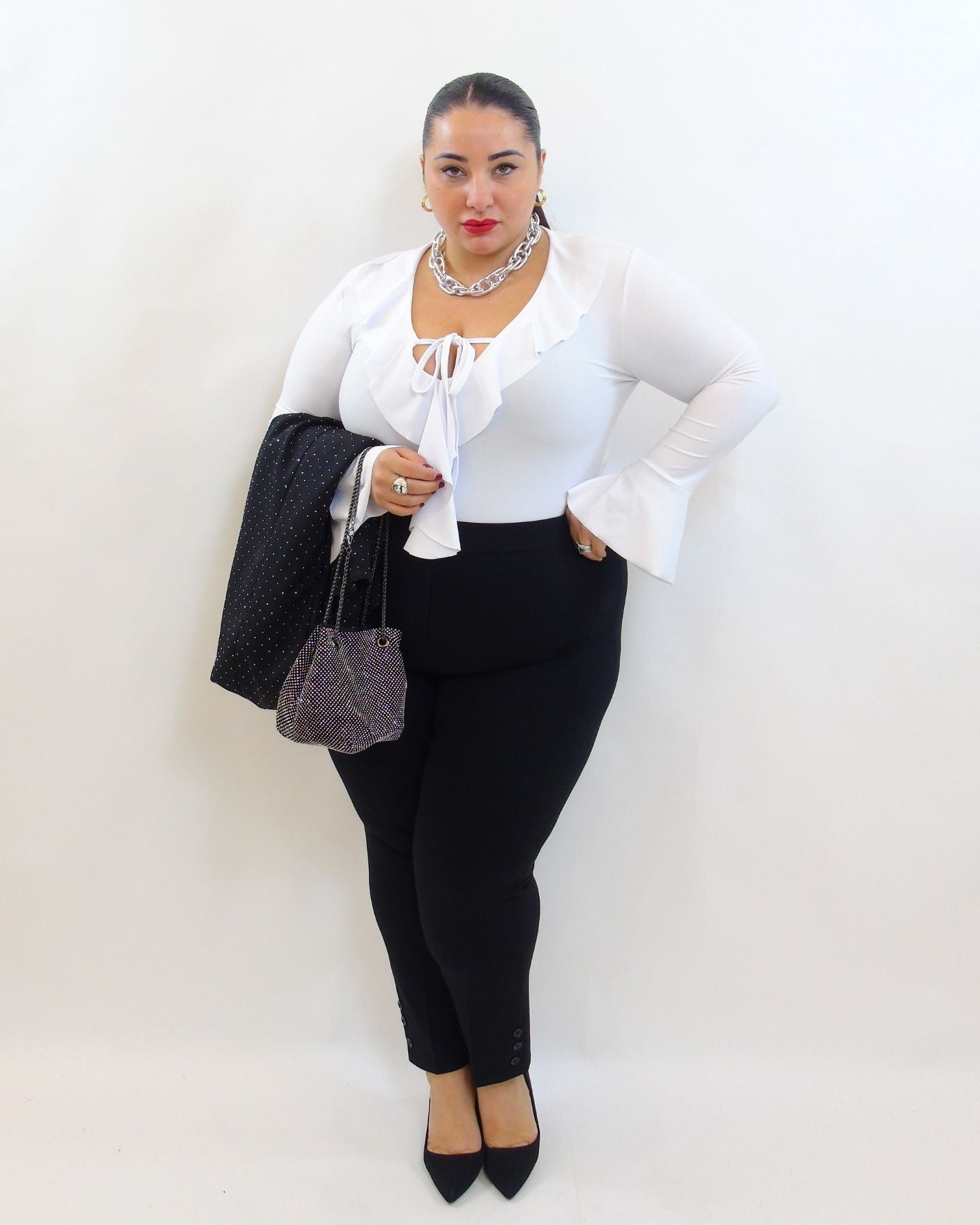 Body con coulisse 10115