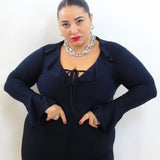 Body con coulisse 10115